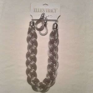 Ellen Tracy necklace and earrings set